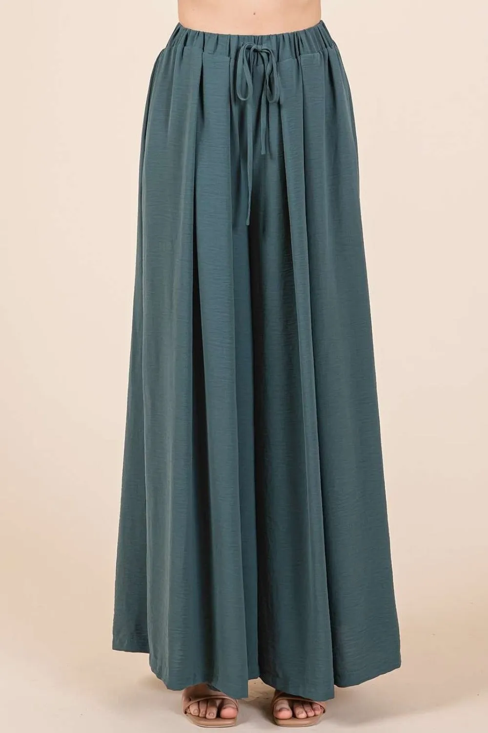 Mittoshop Pleated Wide Leg Pants sold by Charming Charlie product image thumbnail 5