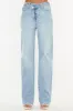 Kancan Distressed High Waist Straight Jeans sold by Charming Charlie