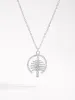 925 Sterling Silver Zircon Pendant Necklace sold by Charming Charlie