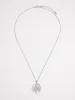 925 Sterling Silver Zircon Pendant Necklace sold by Charming Charlie