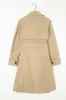 Collared Neck Tie Waist Buttoned Long Sleeve Trench Coat sold by Charming Charlie