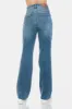 Judy Blue Full Size Tummy Control Cut Raw Hem Straight Jeans sold by Charming Charlie