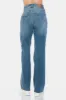 Judy Blue Full Size Tummy Control Cut Raw Hem Straight Jeans sold by Charming Charlie