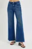 RISEN Tummy Control High Rise Wide Leg Jeans sold by Charming Charlie