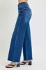 RISEN Tummy Control High Rise Wide Leg Jeans sold by Charming Charlie