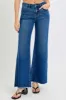 RISEN Tummy Control High Rise Wide Leg Jeans sold by Charming Charlie