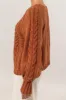 HYFVE Cable-Knit Round Neck Raglan Sleeve Sweater sold by Charming Charlie