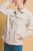 Love Tree Corduroy Button Up Jacket with Sherpa Inside sold by Charming Charlie