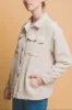 Love Tree Corduroy Button Up Jacket with Sherpa Inside sold by Charming Charlie