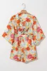 Tied Printed Half Sleeve Romper sold by Charming Charlie