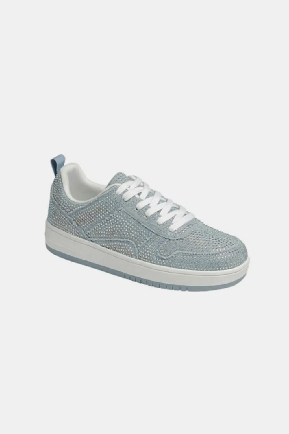 Forever Link Rhinestone Platform Flat Sneakers sold by Charming Charlie