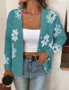 Floral button front cardigan sold by Charming Charlie