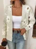 Floral button front cardigan sold by Charming Charlie