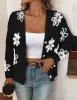 Floral button front cardigan sold by Charming Charlie