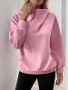 Perfee Oblique Zipper Long Sleeve Hoodie sold by Charming Charlie