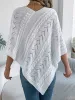 Cable-Knit Openwork Three-Quarter Sleeve Sweater sold by Charming Charlie