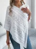Cable-Knit Openwork Three-Quarter Sleeve Sweater sold by Charming Charlie