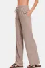 Zenana Drawstring Wide Leg Pants with Side Pockets sold by Charming Charlie