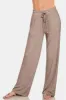 Zenana Drawstring Wide Leg Pants with Side Pockets sold by Charming Charlie