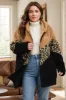 Plus Size Leopard Zip Up Hooded Outerwear sold by Charming Charlie