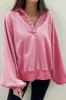 Half Snap Long Sleeve Sweatshirt sold by Charming Charlie