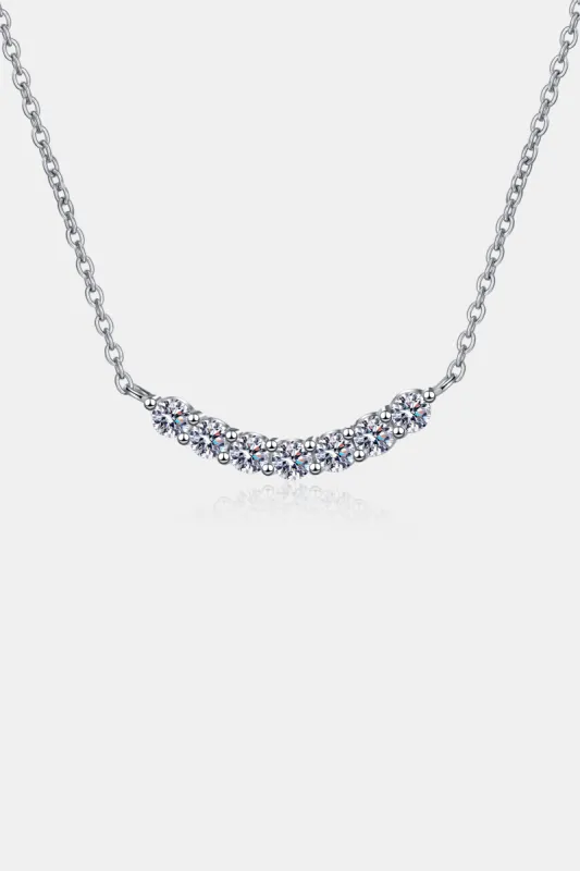 1.4 Carat Moissanite 925 Sterling Silver Necklace sold by Charming Charlie