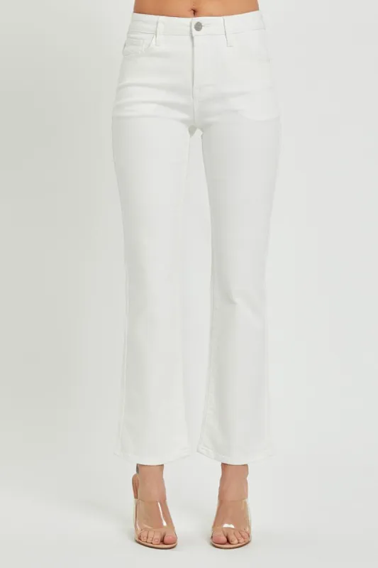 RISEN Full Size Mid Rise Bootcut Jeans with Pockets sold by Charming Charlie