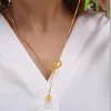 Stainless Steel Bead Necklace sold by Charming Charlie