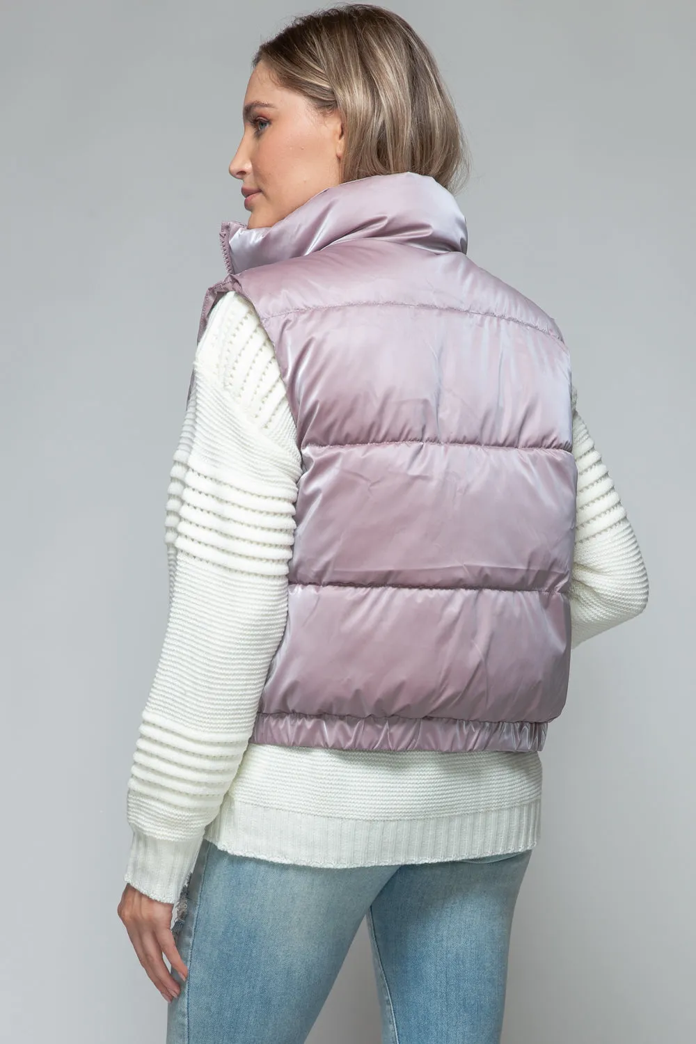 Snobbish Fine Fur Lining Quilted Vest sold by Charming Charlie product image thumbnail 3