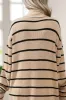 Striped Open Front Long Sleeve Cardigan sold by Charming Charlie