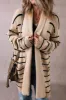 Striped Open Front Long Sleeve Cardigan sold by Charming Charlie