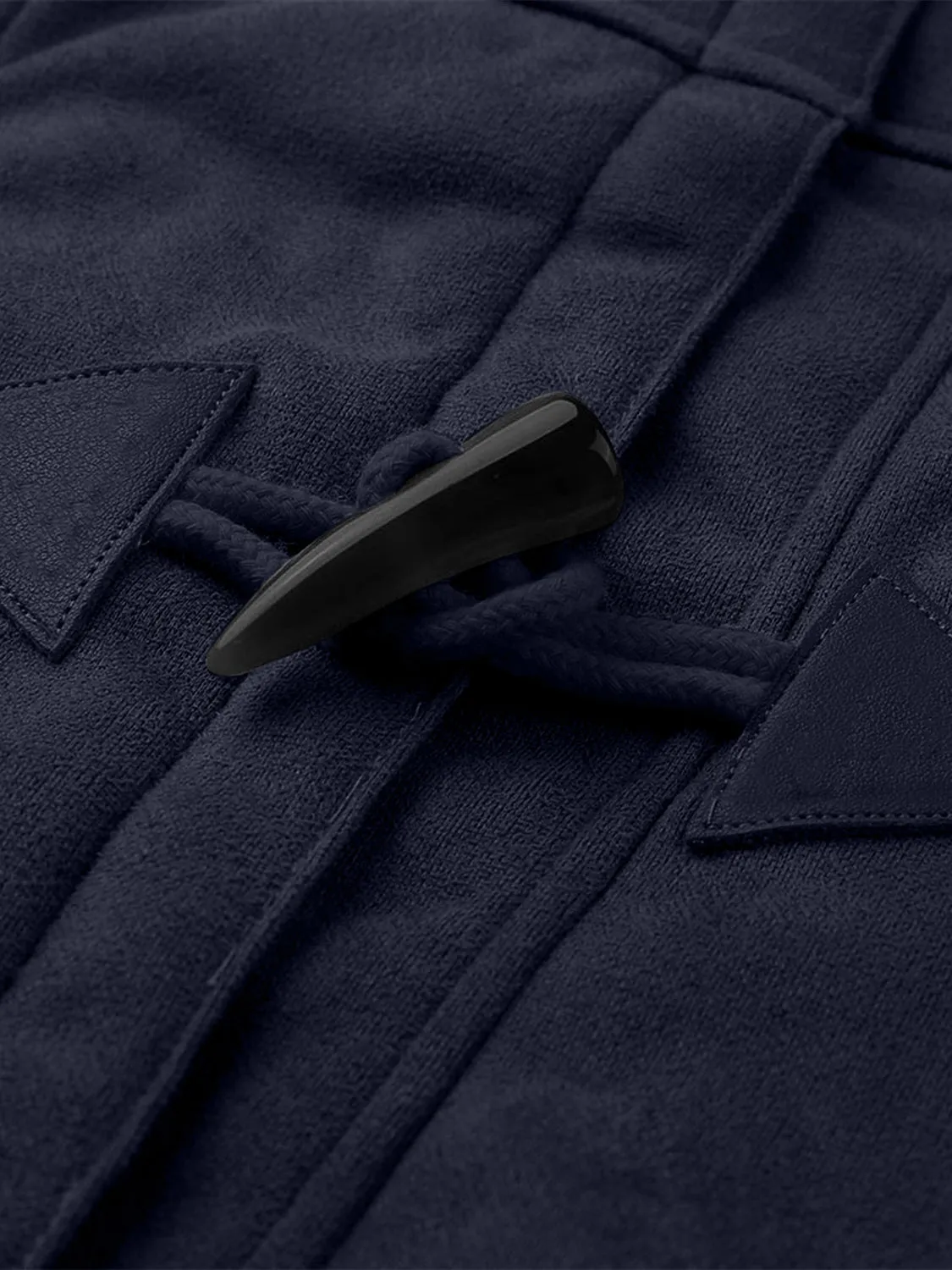 Fuzzy Hooded Vest Coat with Pockets sold by Charming Charlie product image thumbnail 5