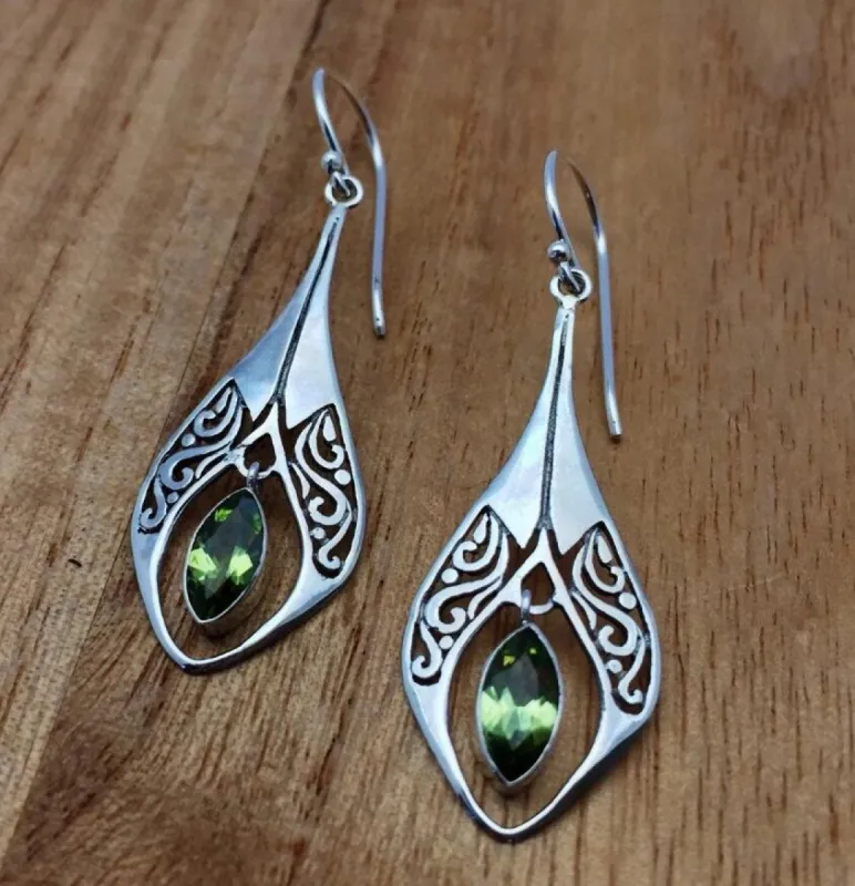 Alloy Rhinestone Cutout Earrings sold by Charming Charlie