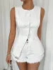 Button Down Round Neck Vest sold by Charming Charlie