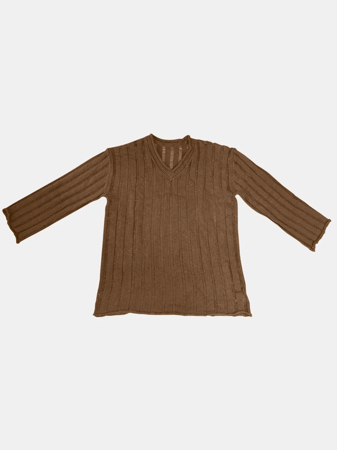 V-Neck Long Sleeve Sweater sold by Charming Charlie product image thumbnail 2
