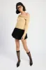 OFF SHOULDER SWEATER TOP sold by Charming Charlie