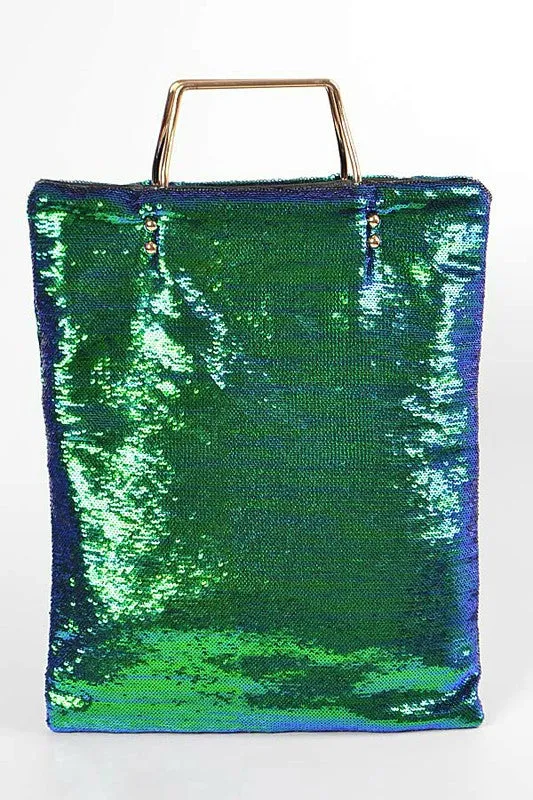 Convertible Sequins Folding Clutch sold by Charming Charlie product image thumbnail 3