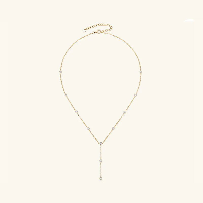 1.1 Carat Moissanite 925 Sterling Silver Necklace made by Charming Charlie