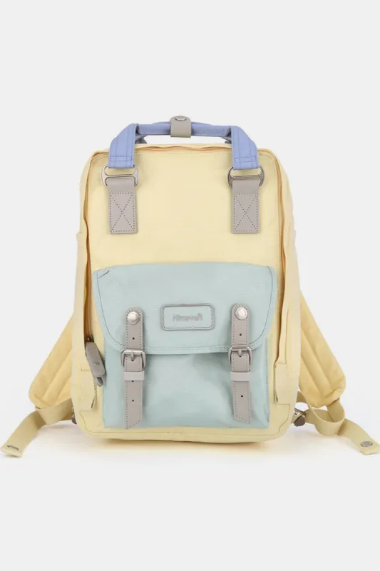 Himawari Contrast Water and Scratch-Resistant Nylon Backpack Bag sold by Charming Charlie