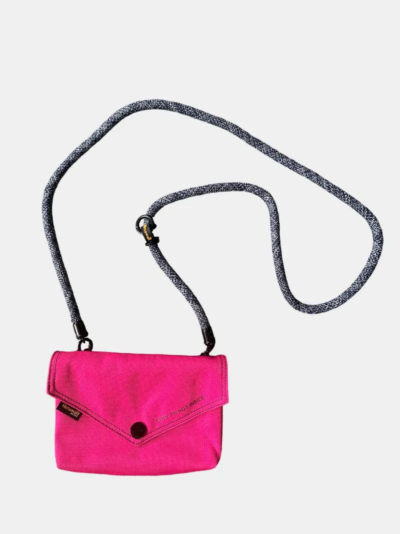 Himawari Solid Color Envelope Shape Crossbody Bag with Removable Strap sold by Charming Charlie product image thumbnail 5