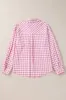 Plaid Collared Neck Long Sleeve Shirt sold by Charming Charlie