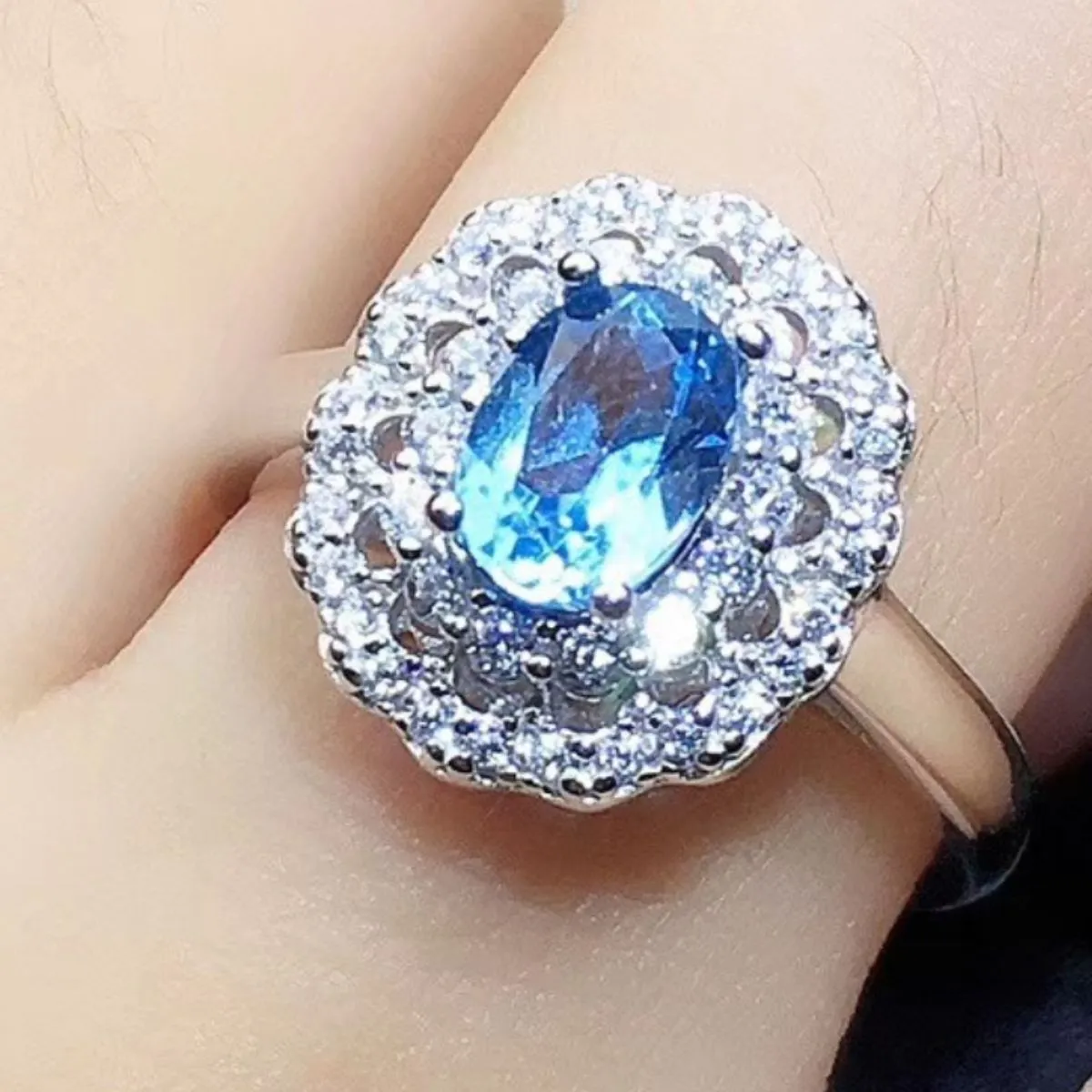 Silver-Plated Zircon Ring sold by Charming Charlie product image thumbnail 2