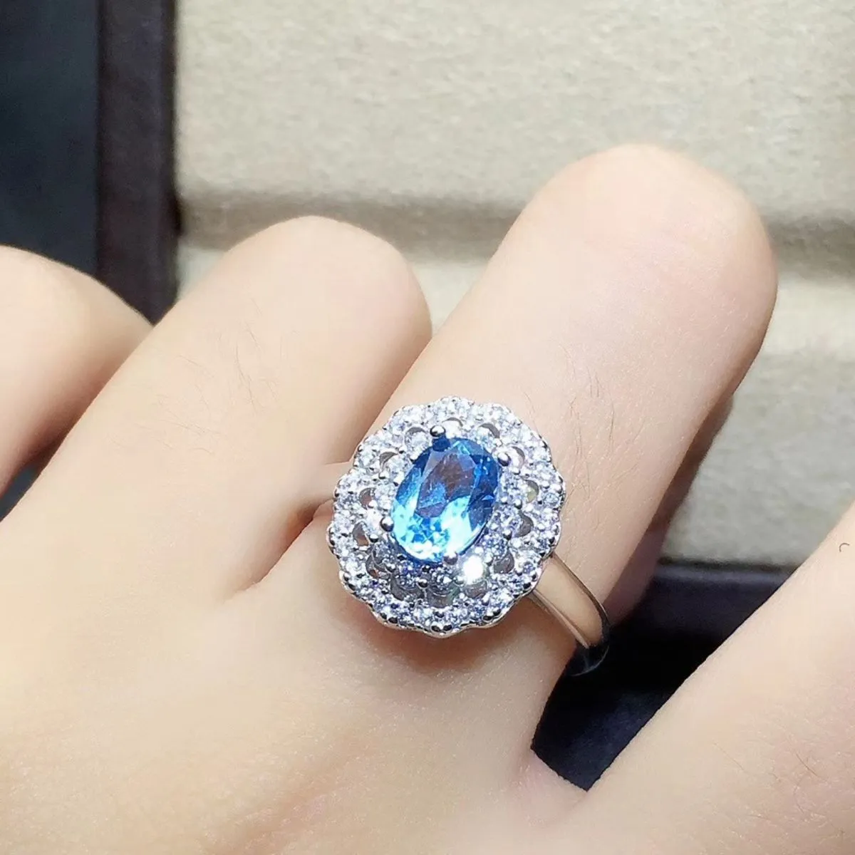 Silver-Plated Zircon Ring sold by Charming Charlie