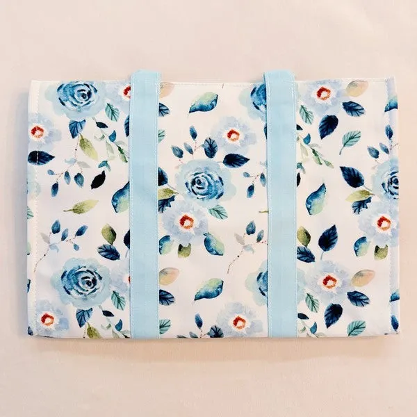 Bloom Blue Floral Couture Tote sold by Charming Charlie product image thumbnail 2