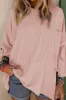 Ribbed oversized top sold by Charming Charlie