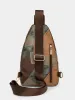 PU Leather Color Block Crossbody Bag sold by Charming Charlie