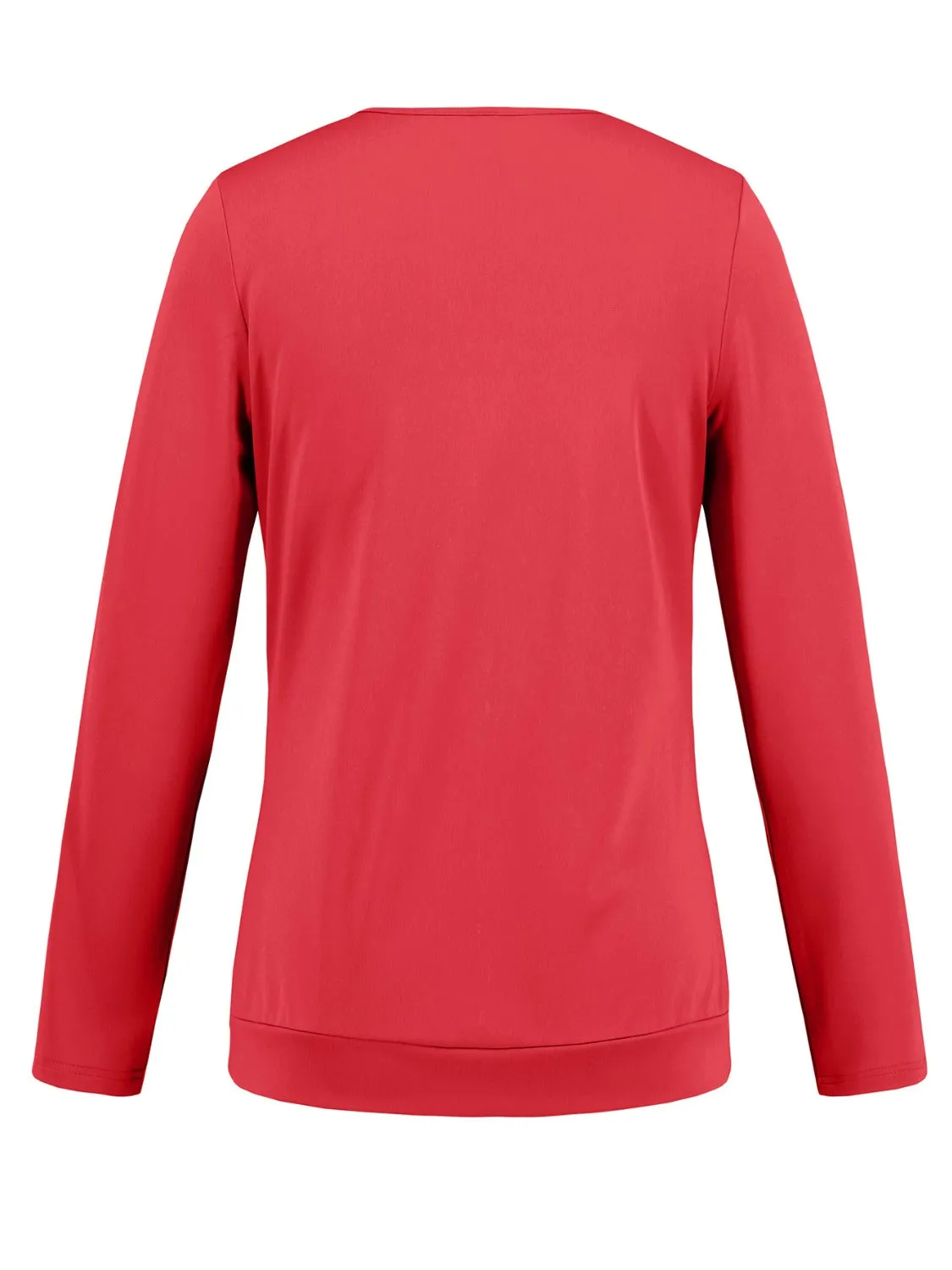 Faux Layered Sequin Long Sleeve Blouse sold by Charming Charlie product image thumbnail 3