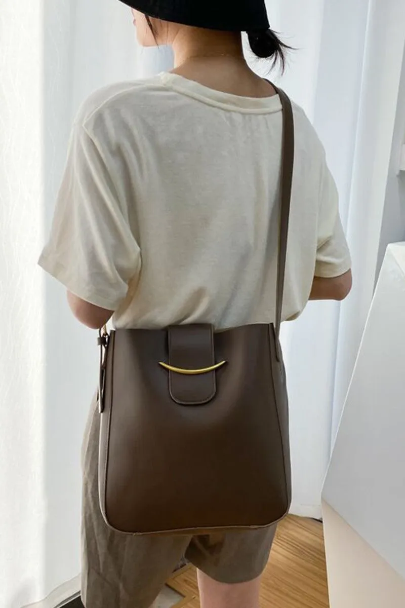 Zenana Vegan Leather Adjustable Strap Crossbody Bag sold by Charming Charlie product image thumbnail 5