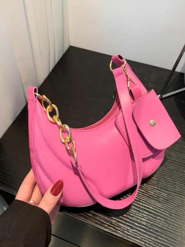 PU Leather Shoulder Bag with EarPods Bag sold by Charming Charlie