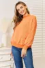 Basic Bae Round Neck Dropped Shoulder Sweatshirt sold by Charming Charlie
